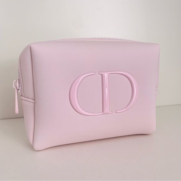 Authentic GWP Dior Light Pink Cosmetic Pouch  - Image 3