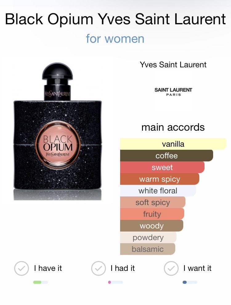 YSL Black Opium Eau De Parfum 10ml For Women  - Image 4