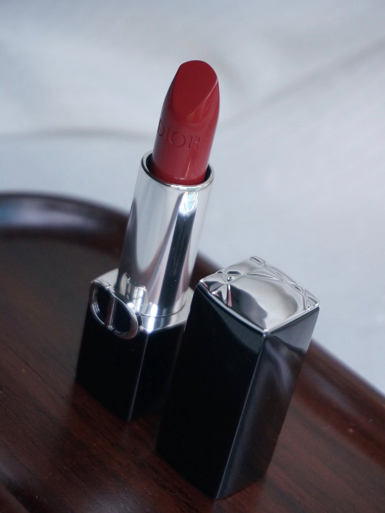 Dior Rouge Travel Size Lipstick in #720 Icone Satin with Box  - Image 2
