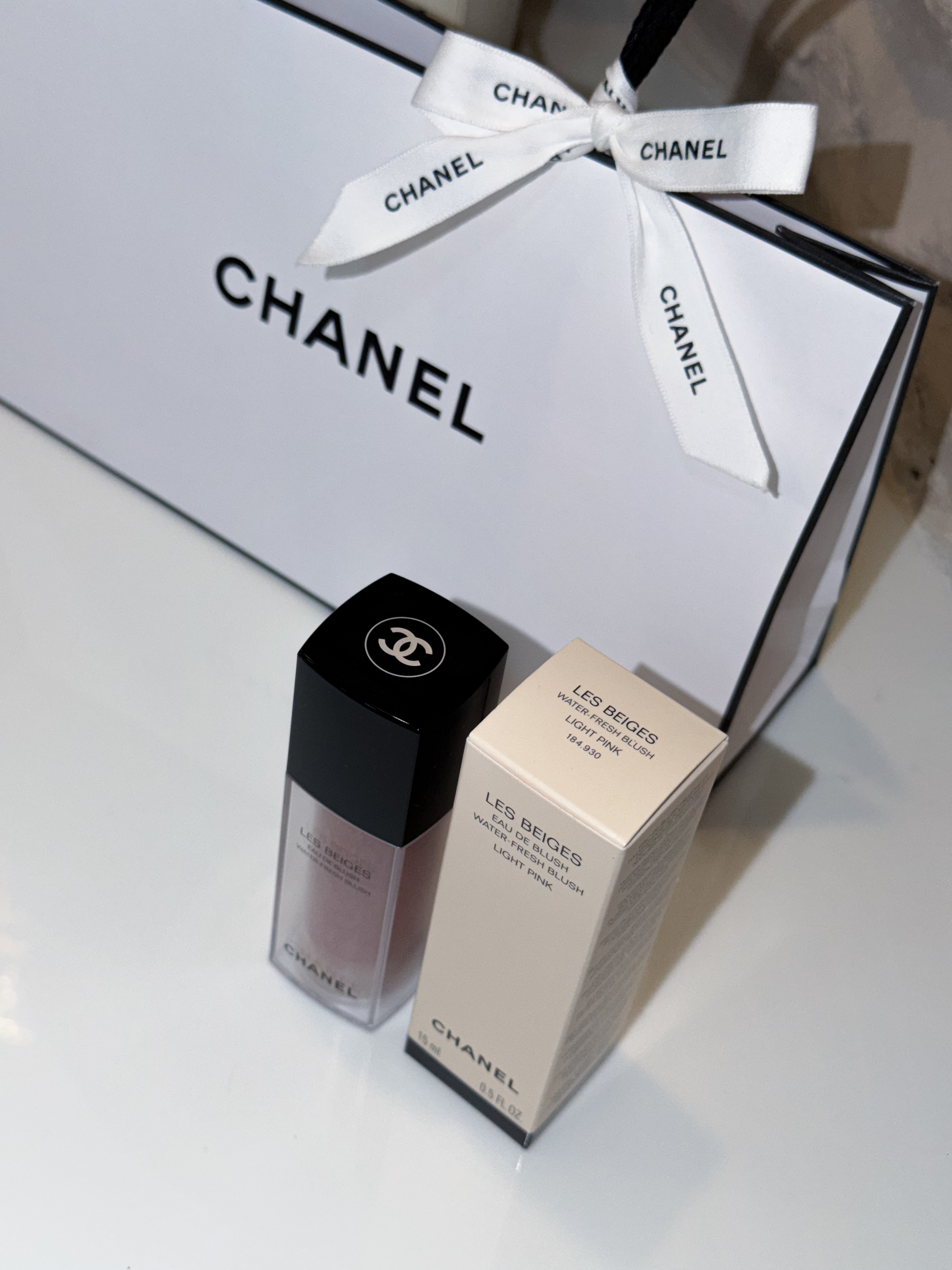 Chanel Les Beiges Water Fresh Blush Full Size - Light Pink - Image 6