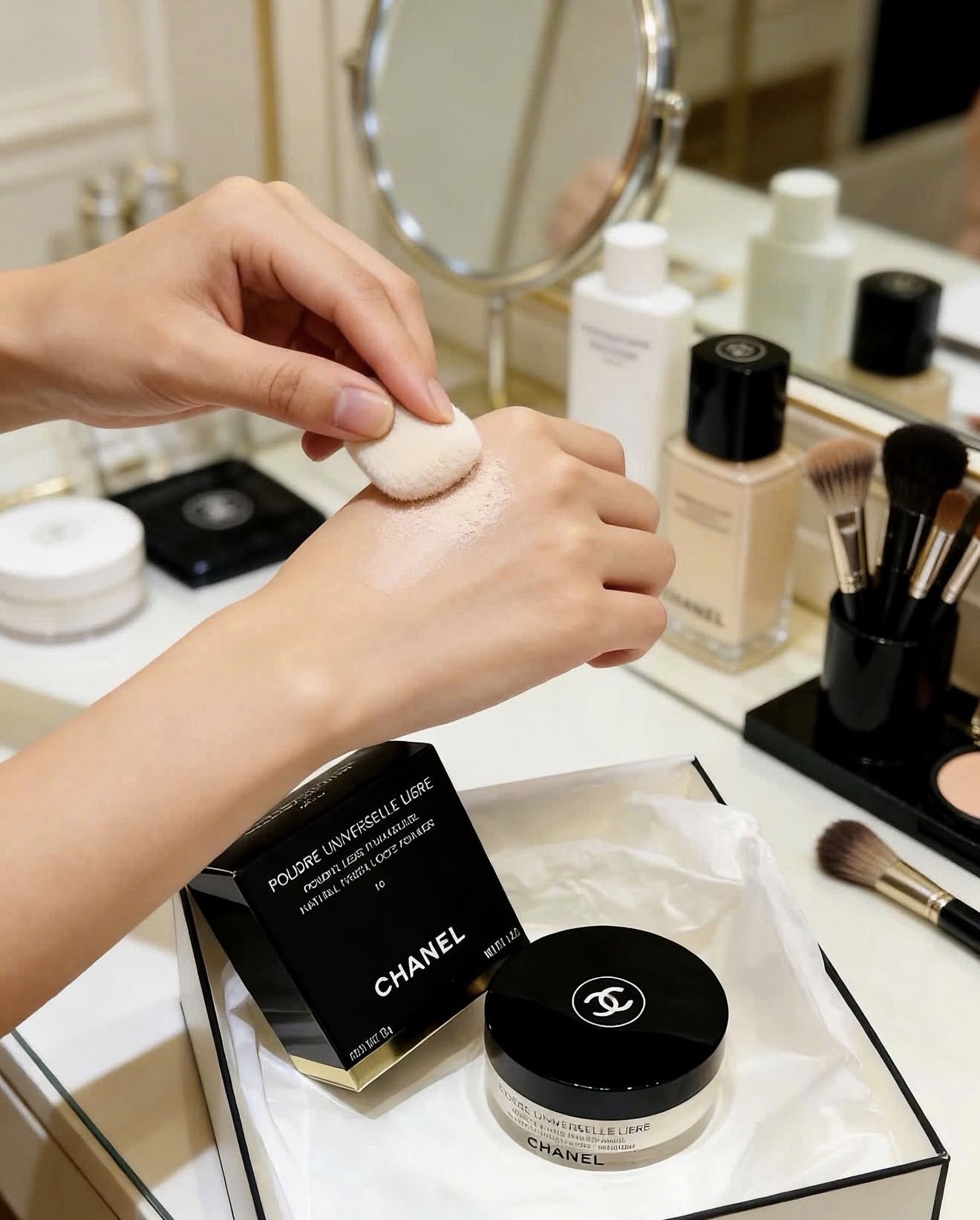 Chanel POUDRE UNIVERSELLE LIBRE Natural Finish Loose Powder Full Size - Image 3