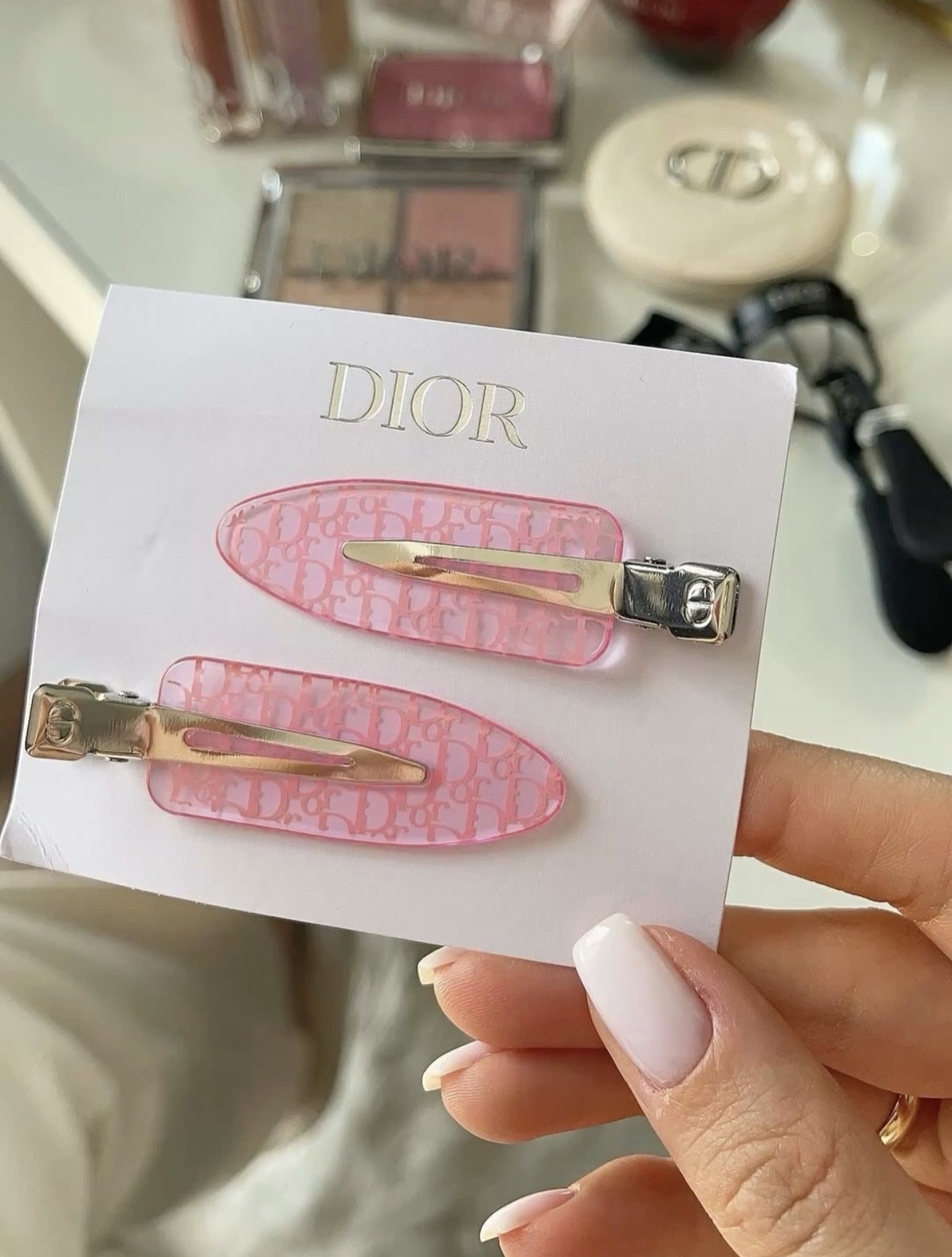 Authentic GWP Dior Hair Clip  - Image 3