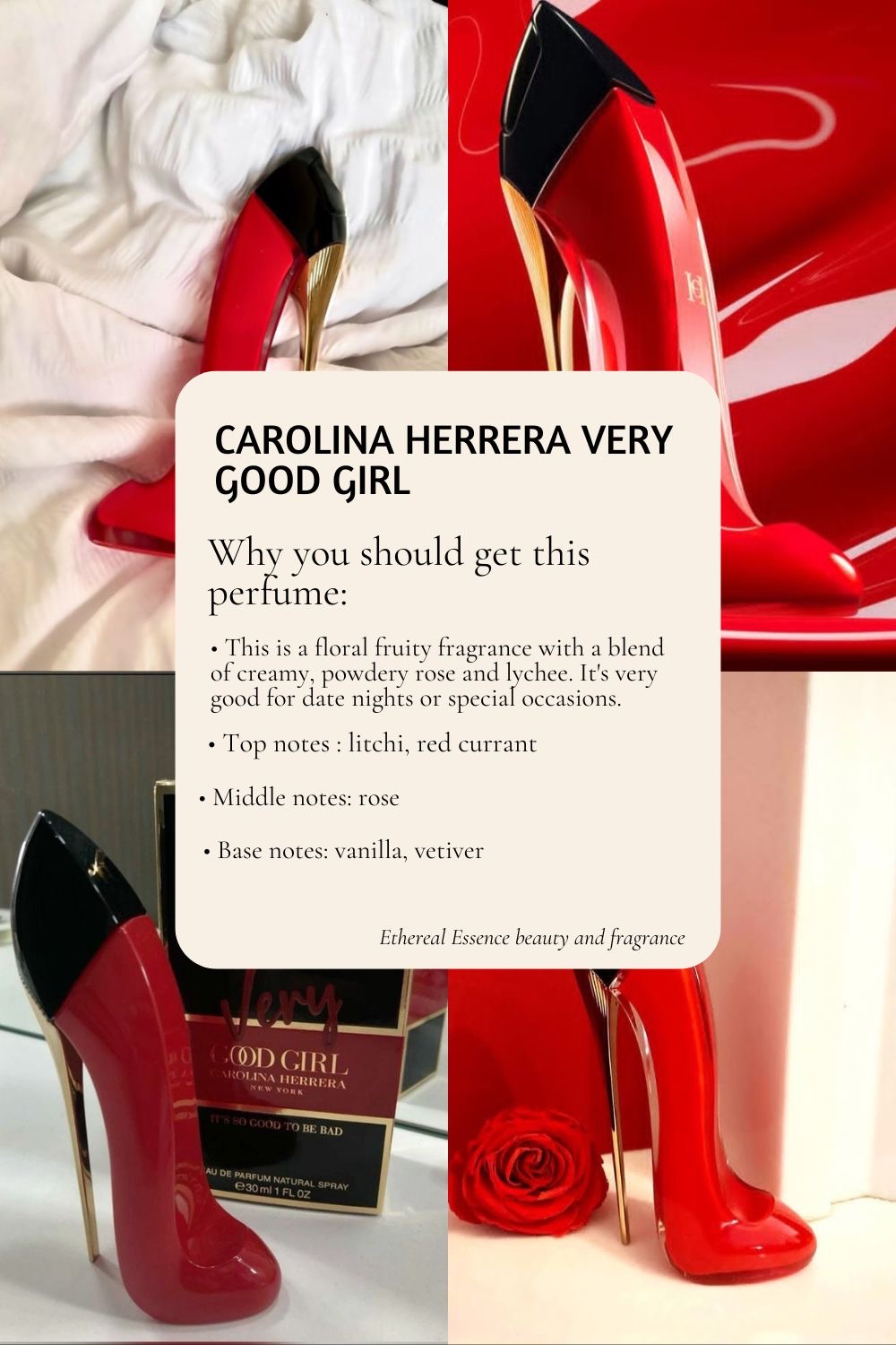 Carolina Herrera Very Good Girl Eau De Parfum 50ml - Image 5