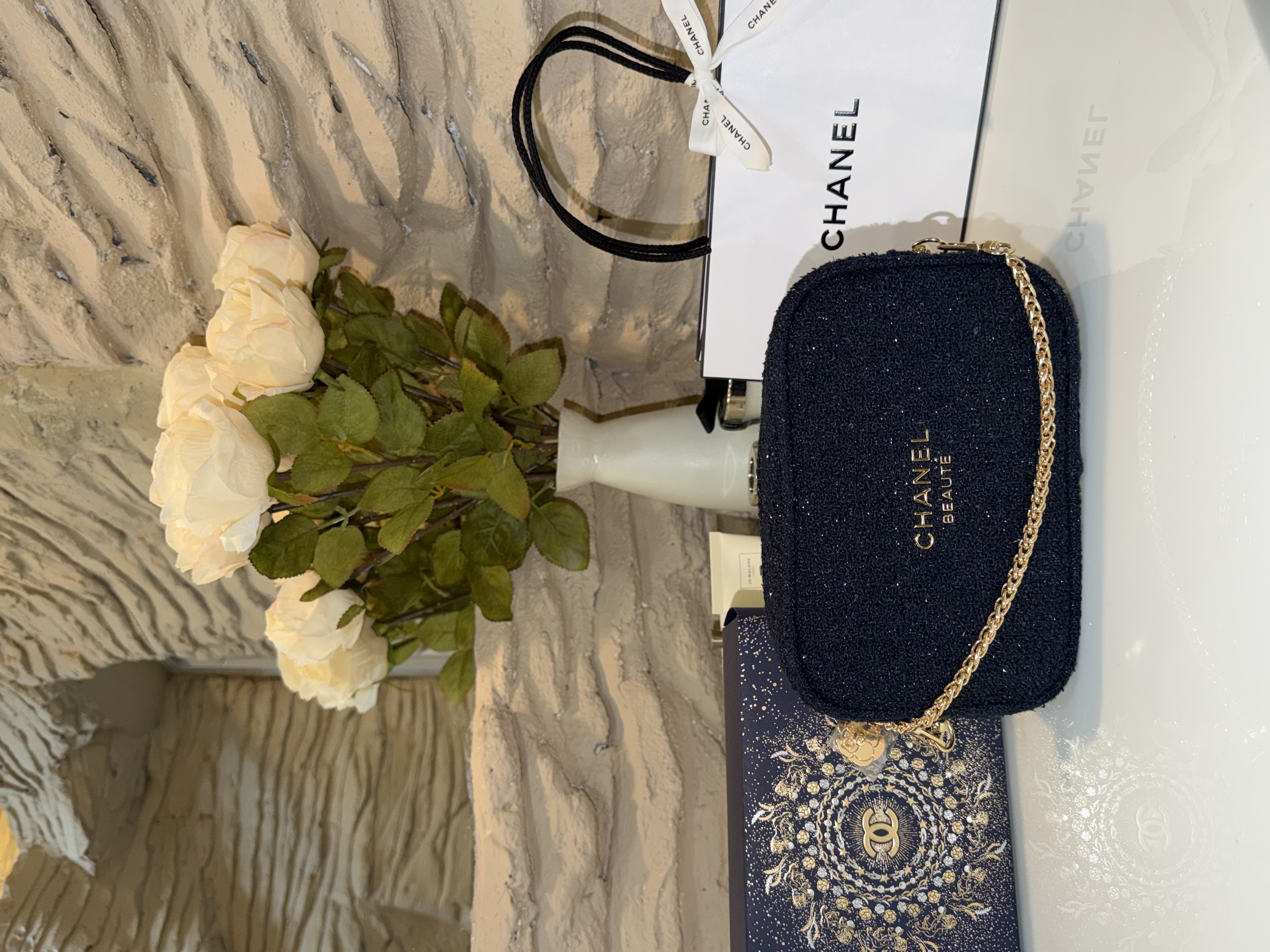 Authentic Chanel GWP Bag with Box and FREE Adjustable Gold Chain