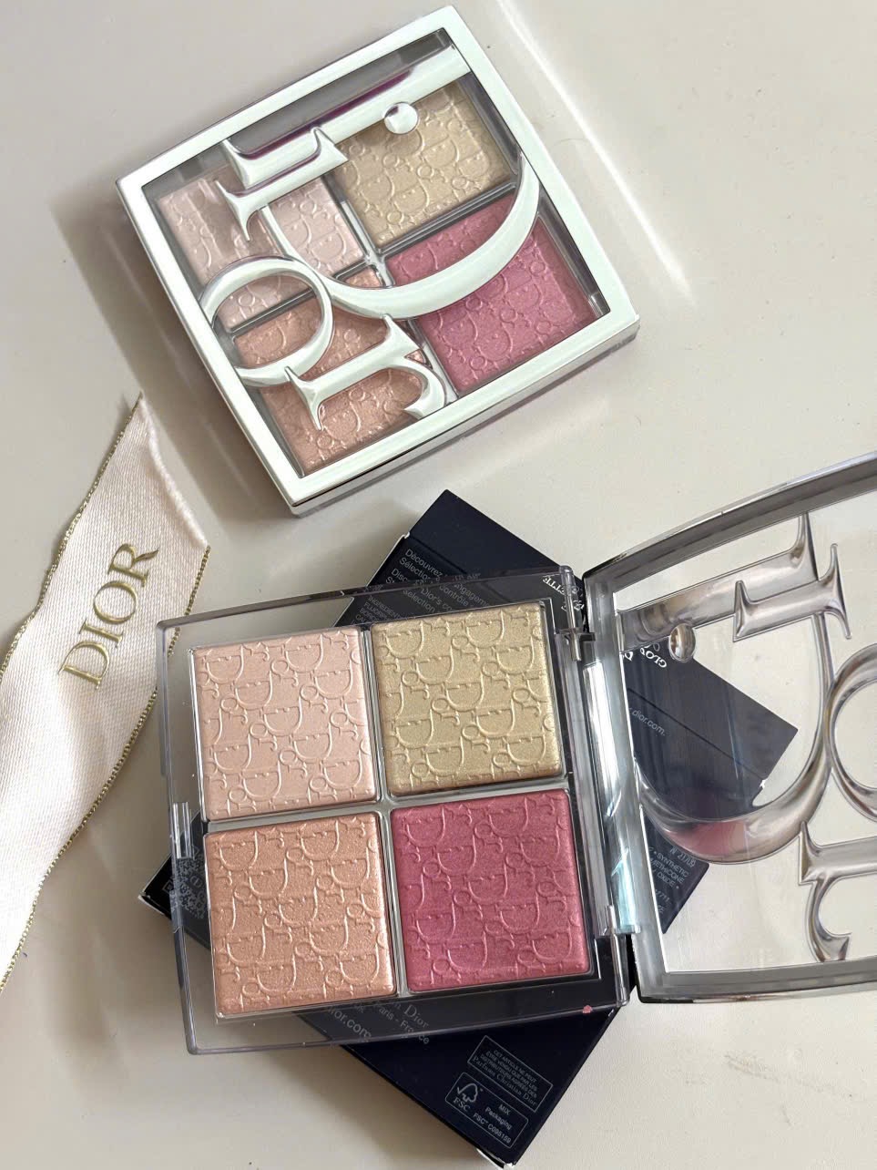 Dior Backstage Glow Maximizer Face Palette New Packaging Free Paperbag - Image 8