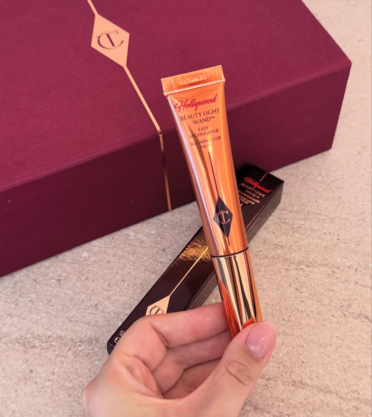 Charlotte Tilbury Hollywood Beauty Light Wand Easy Highlighter illuminateur Facile Full Size - Shade: Spotilight   - Image 2