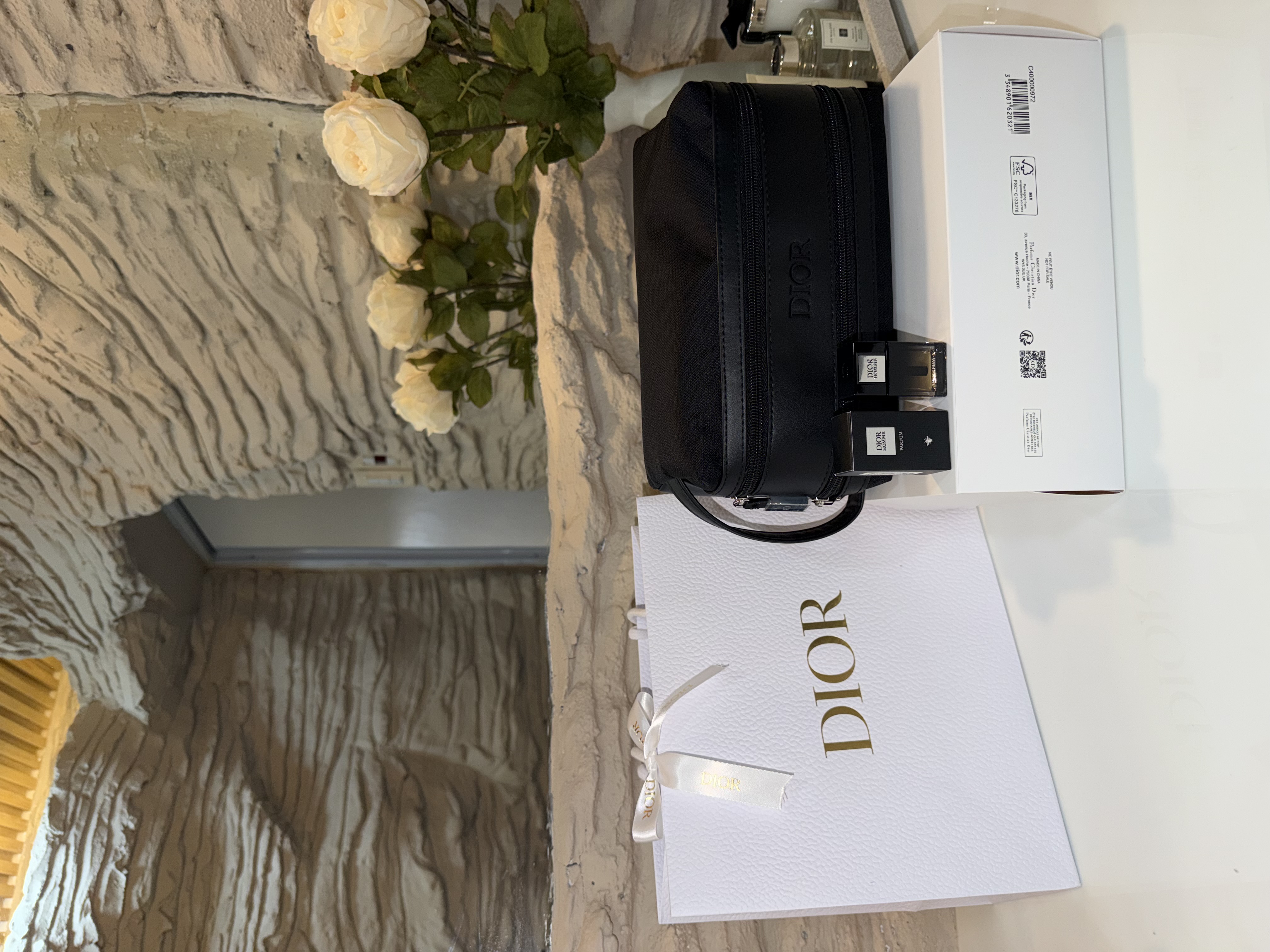 Authentic GWP Dior Pouch For Men