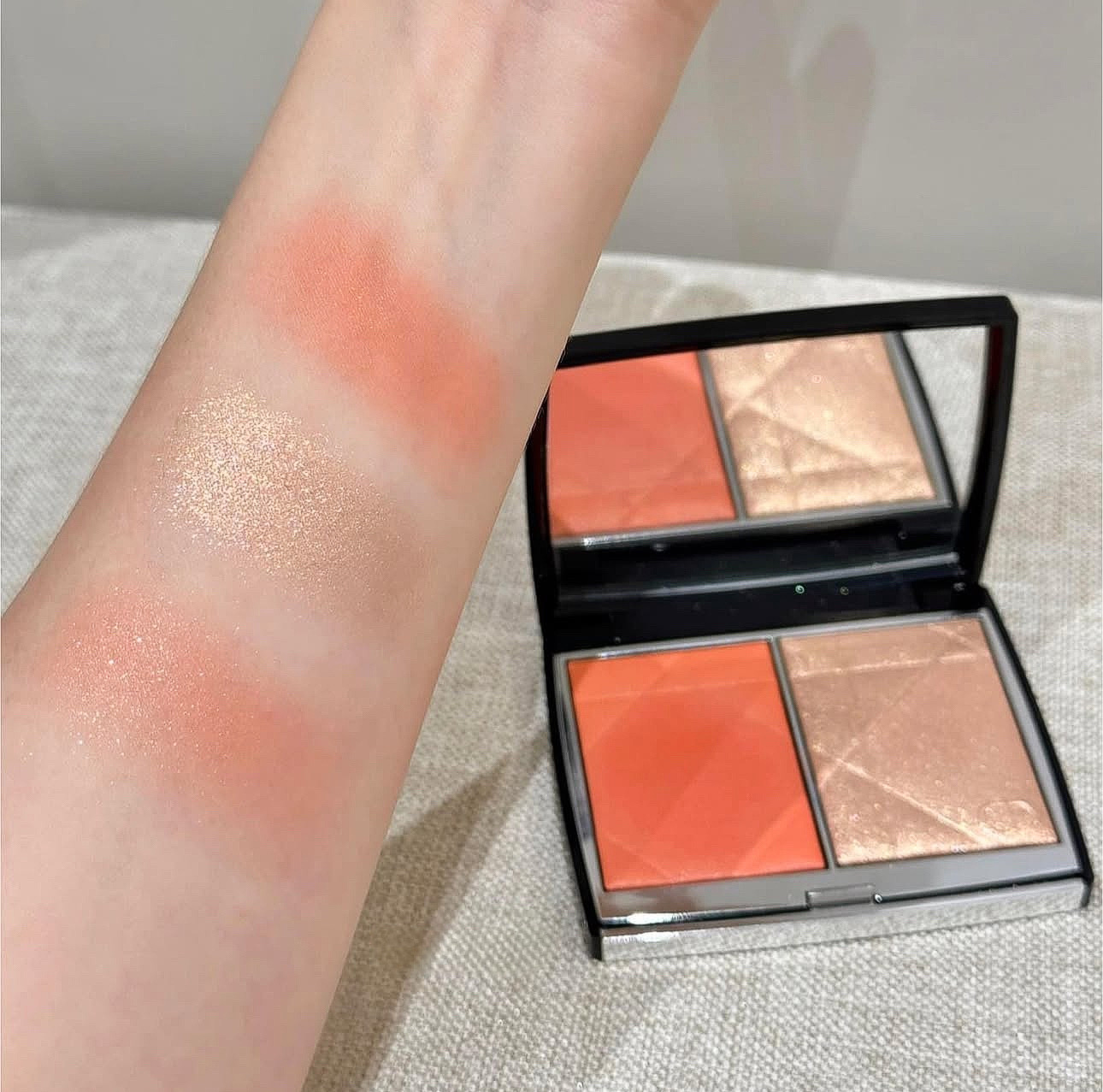 Dior Rouge Blush & Glow Duo Face Palette - 457 Diorette - Image 4