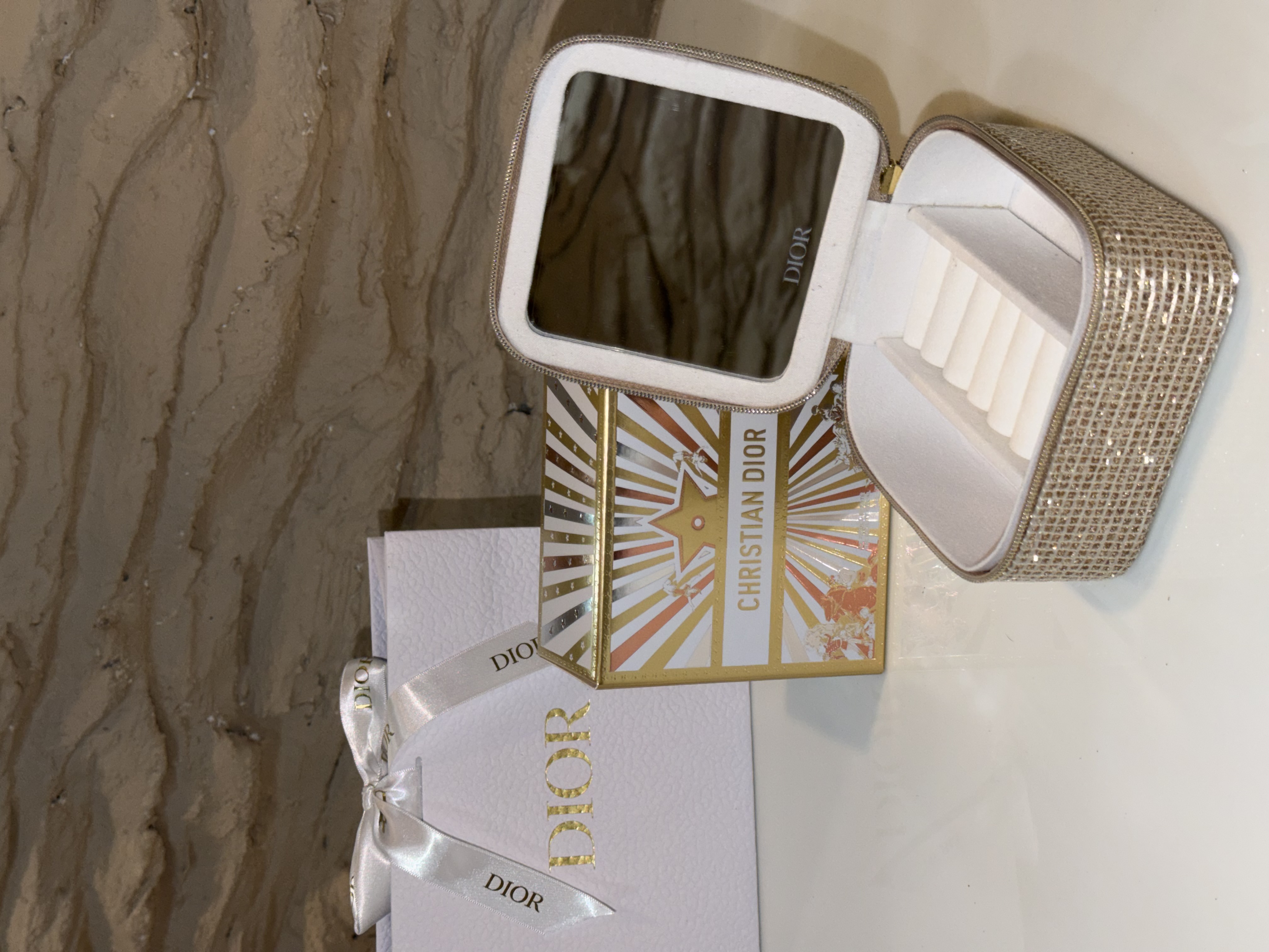 Dior Holiday Jewelry Box with Free Paperbag - Image 2