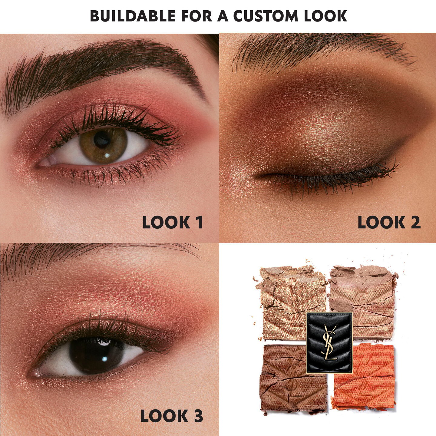 YSL Couture Clutch Luxury Eyeshadow Palette - #810 Over Orange - Image 7