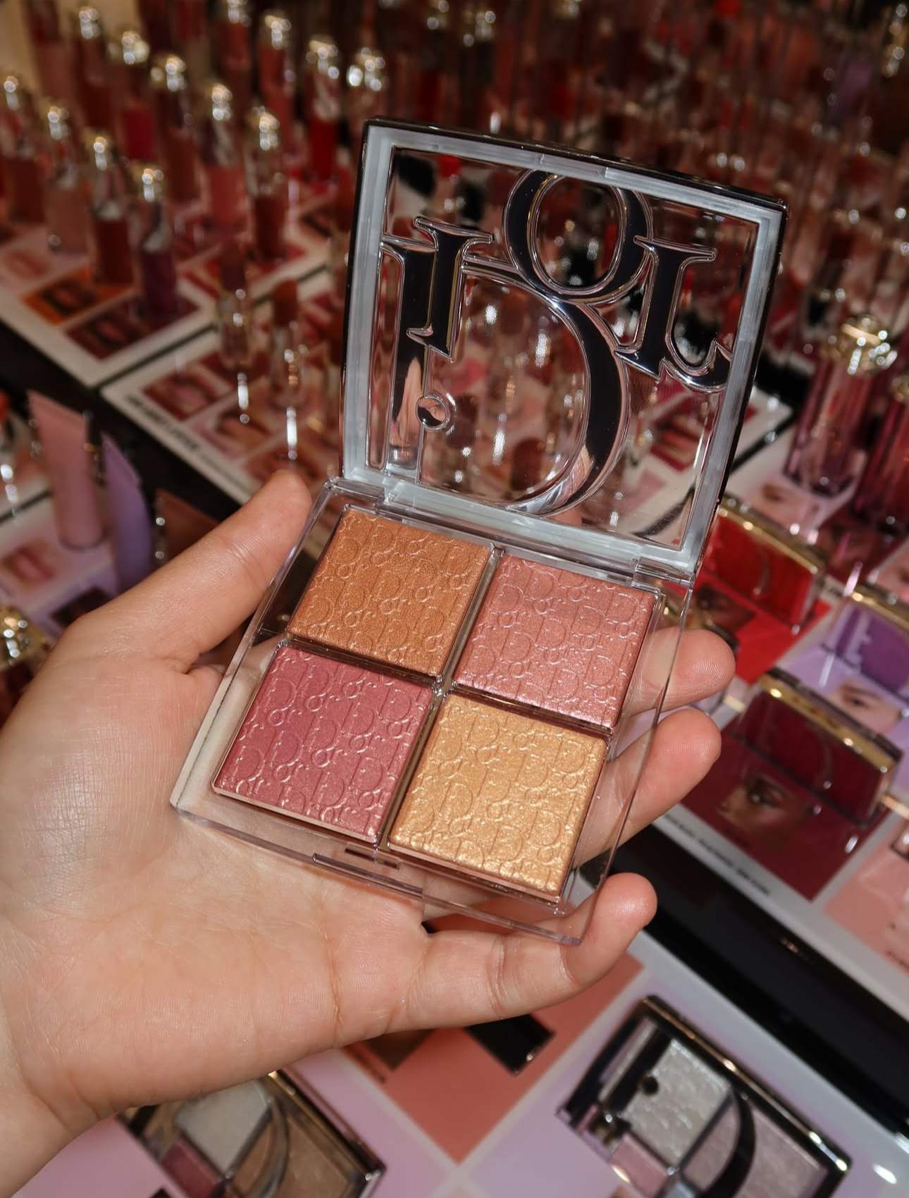 Dior Backstage Glow Maximizer Face Palette New Packaging Free Paperbag - Image 7
