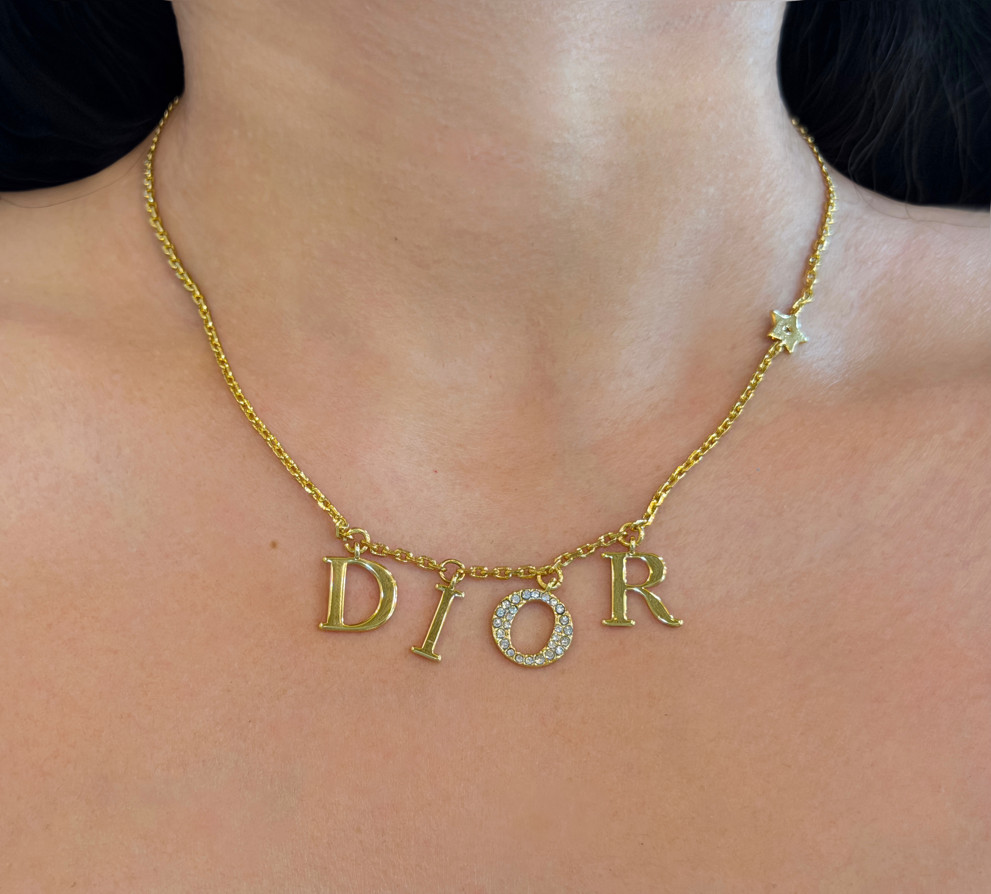 Authentic GWP Dior Necklace Non-Tarnish Excellent Quality Complete with box and FREE paperbag - Image 5
