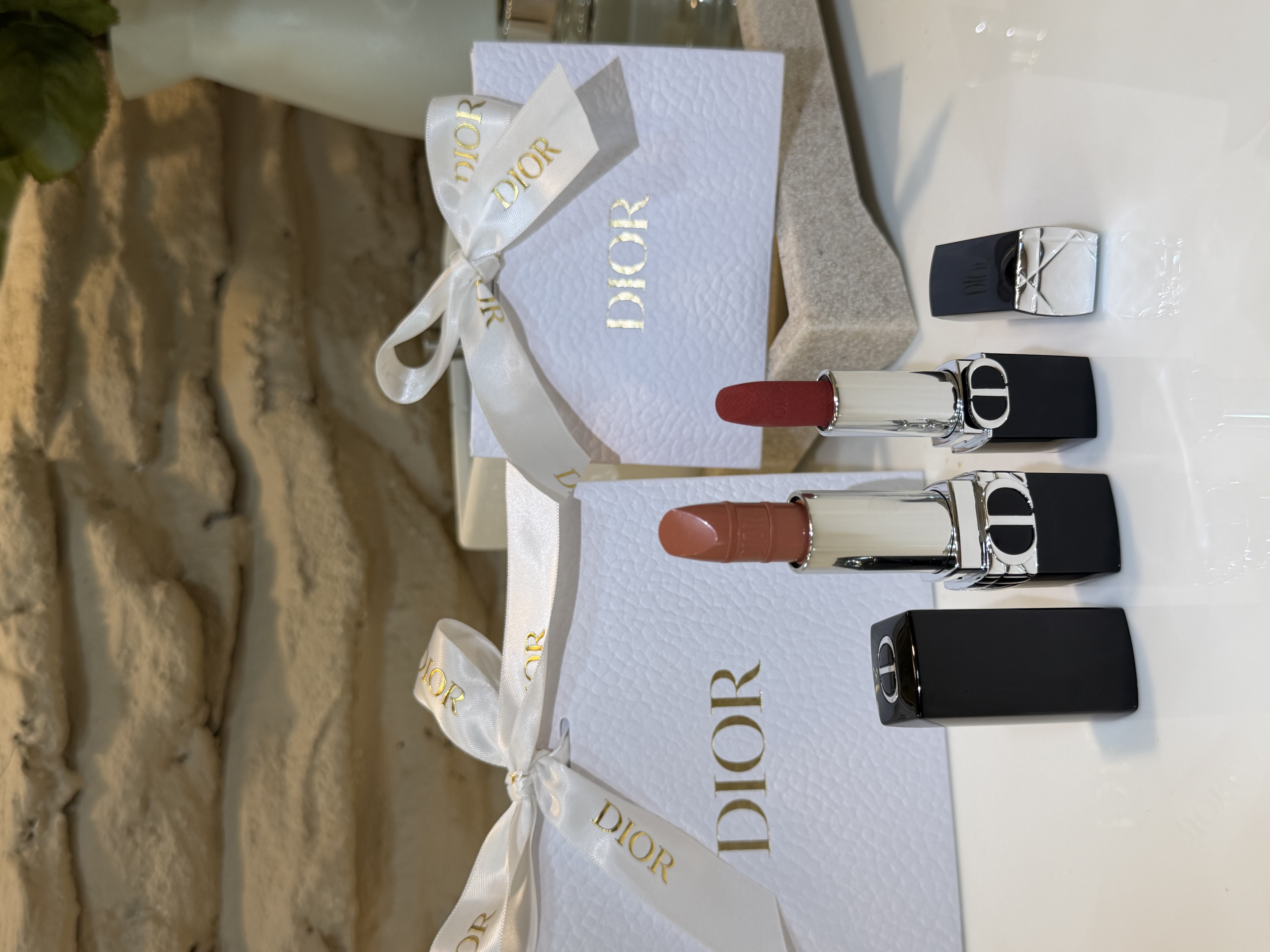 Rouge Dior Travel Size Lipstick No Box in 228 Mythique velvet - Image 6
