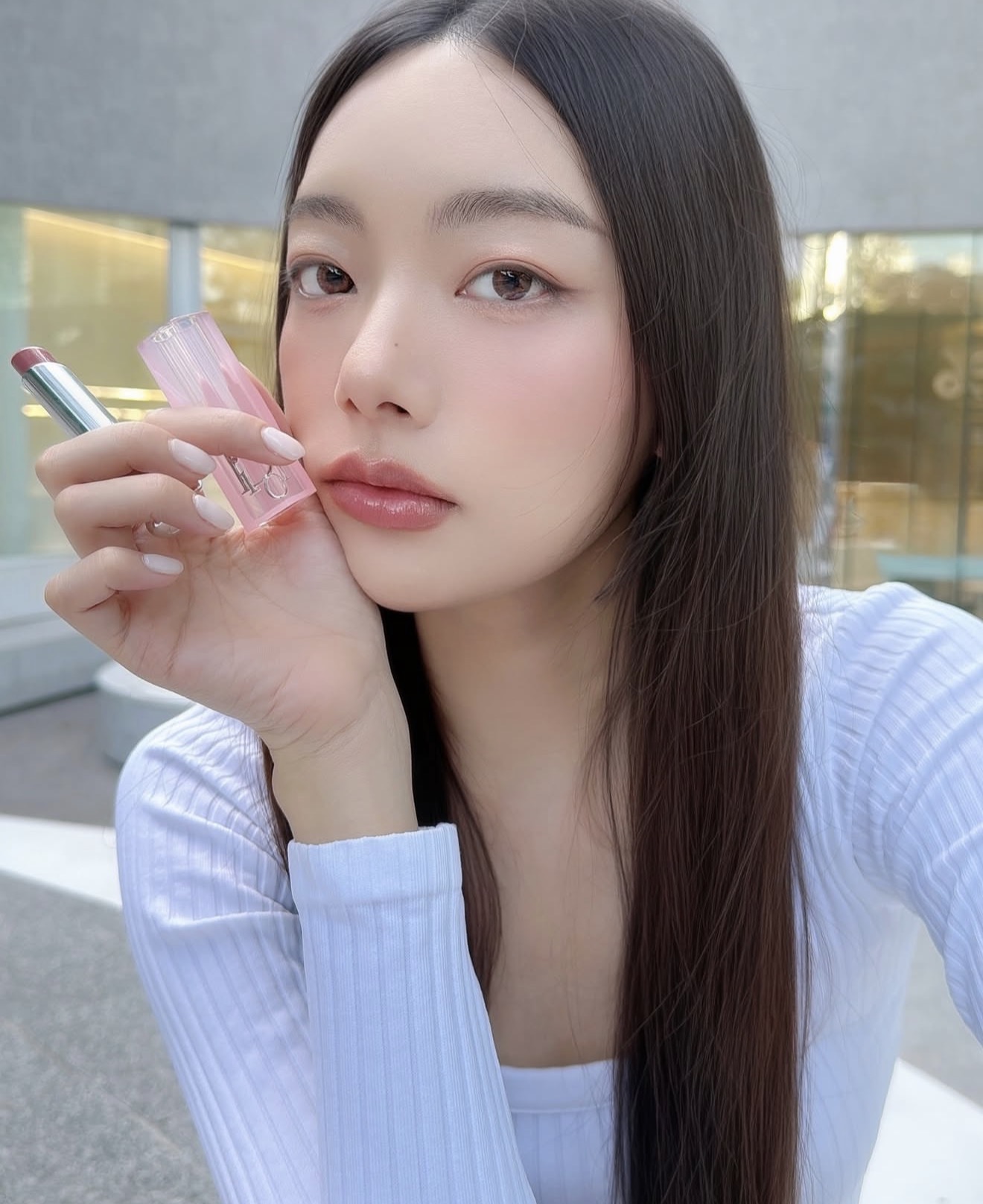 New Dior Addict Lip Glow Balm #038 Soft Nude Complete with box and FREE Paperbag - Image 5