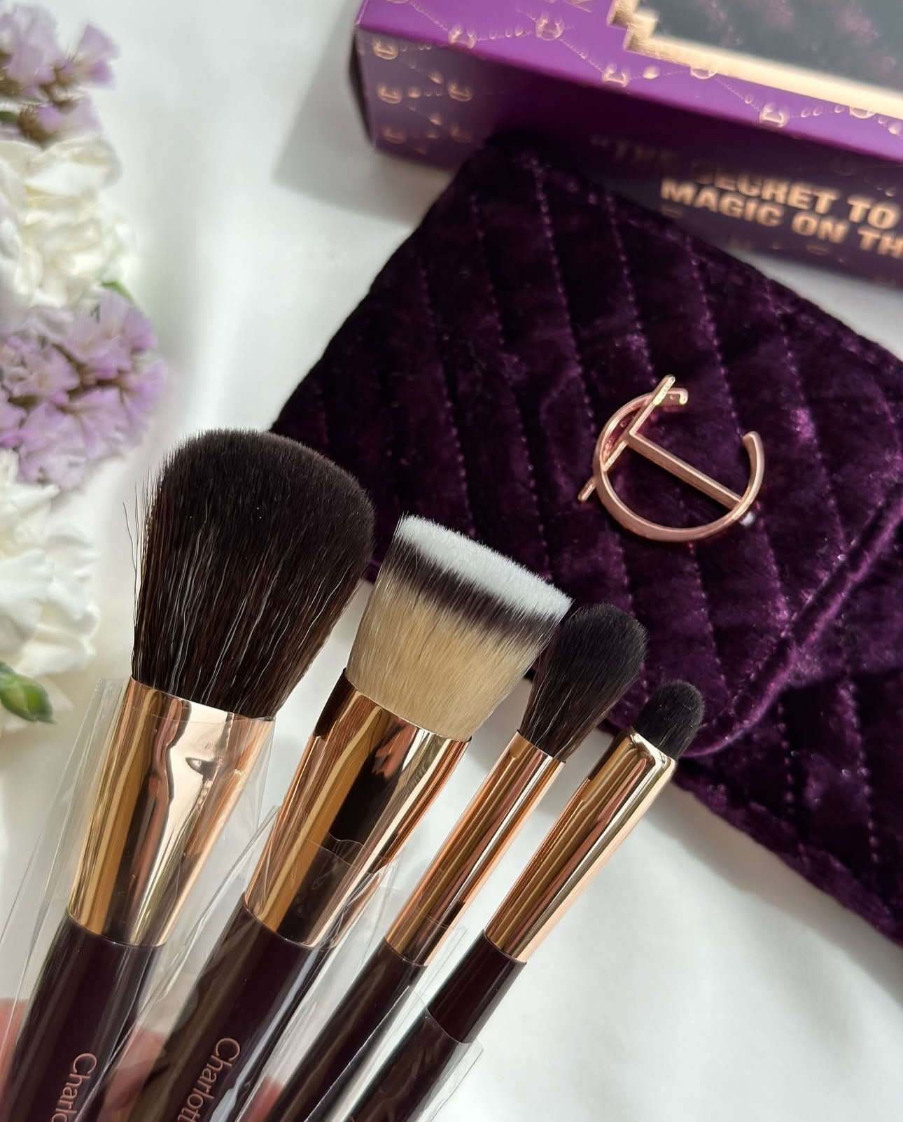 Charlotte Tilbury Travel Size Make Up Brushes - Image 4