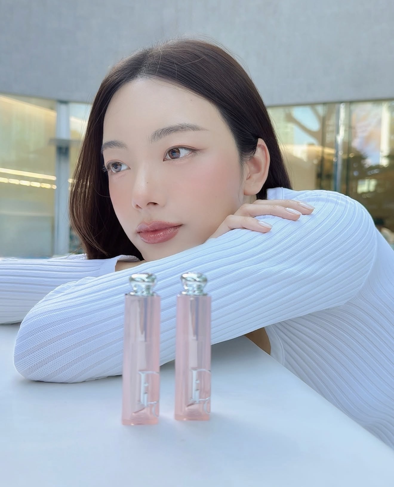New Dior Addict Lip Glow Balm #038 Soft Nude Complete with box and FREE Paperbag - Image 4