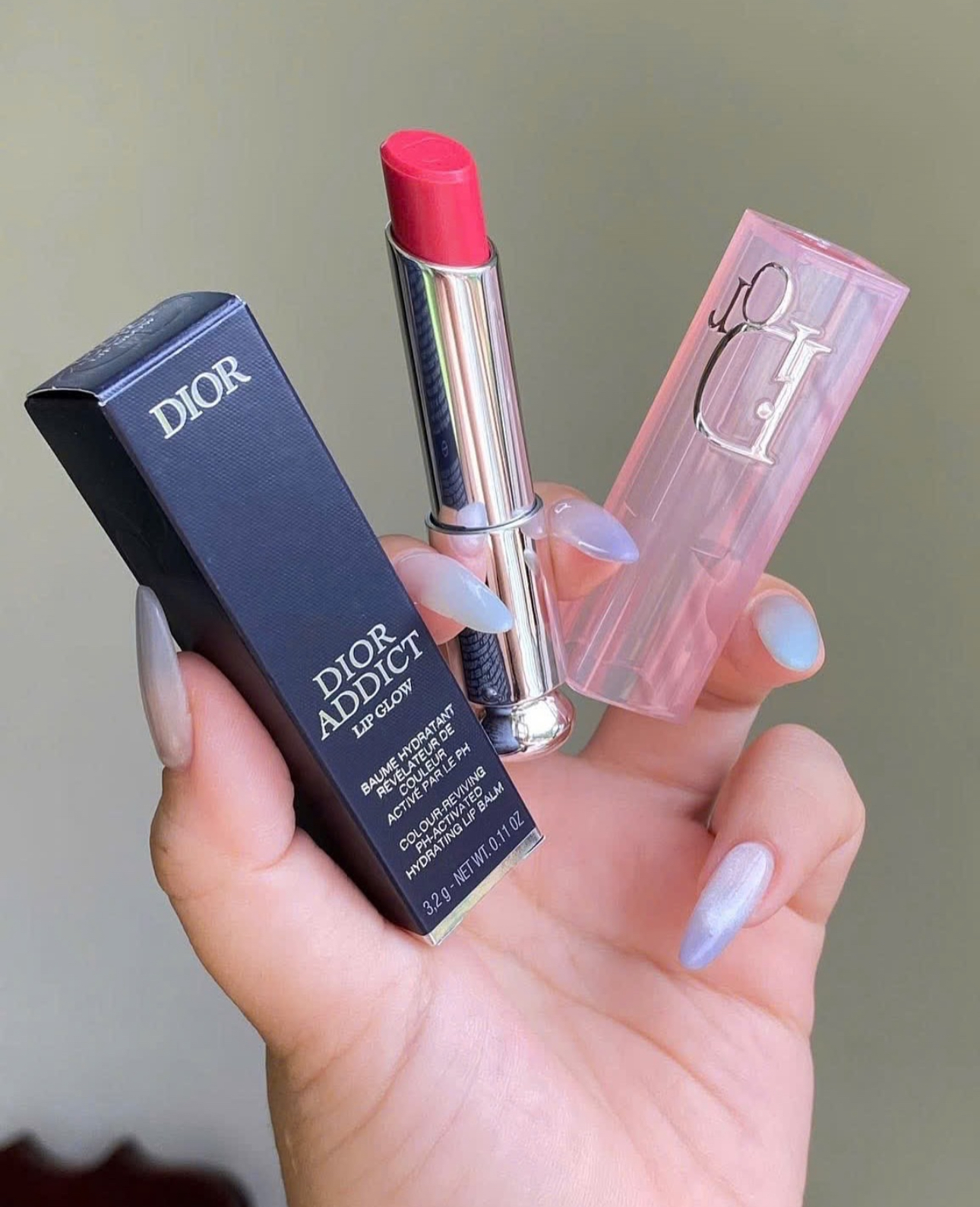 New Dior Addict Lip Glow with FREE paperbag in 074 Jelly - Image 3