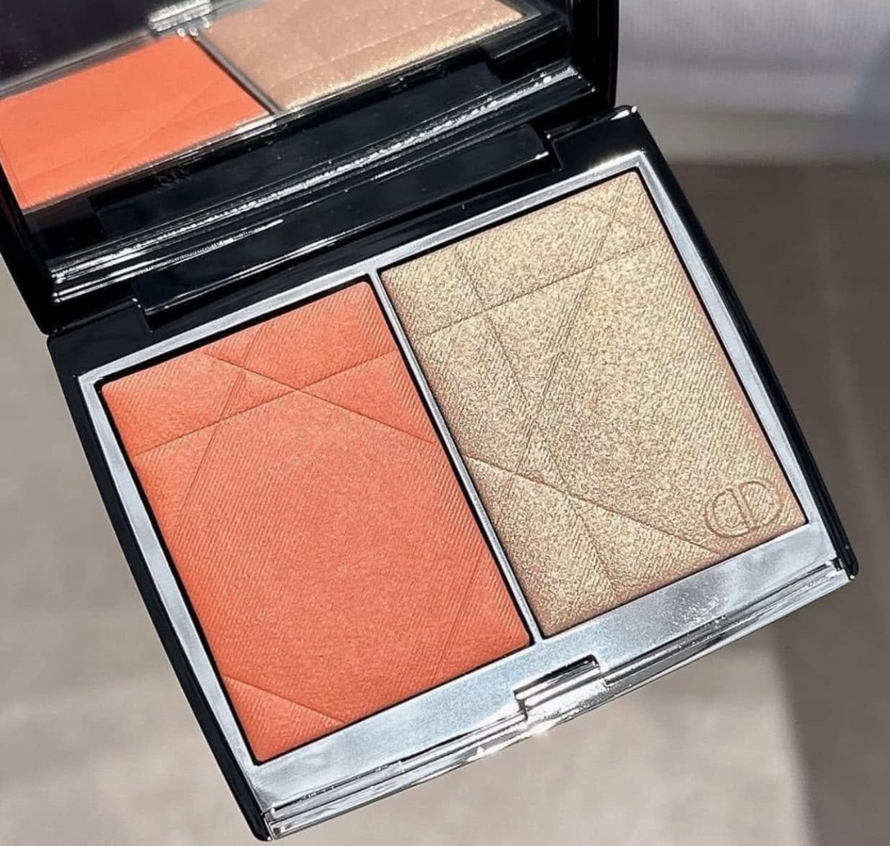 Dior Rouge Blush & Glow Duo Face Palette - 457 Diorette - Image 2