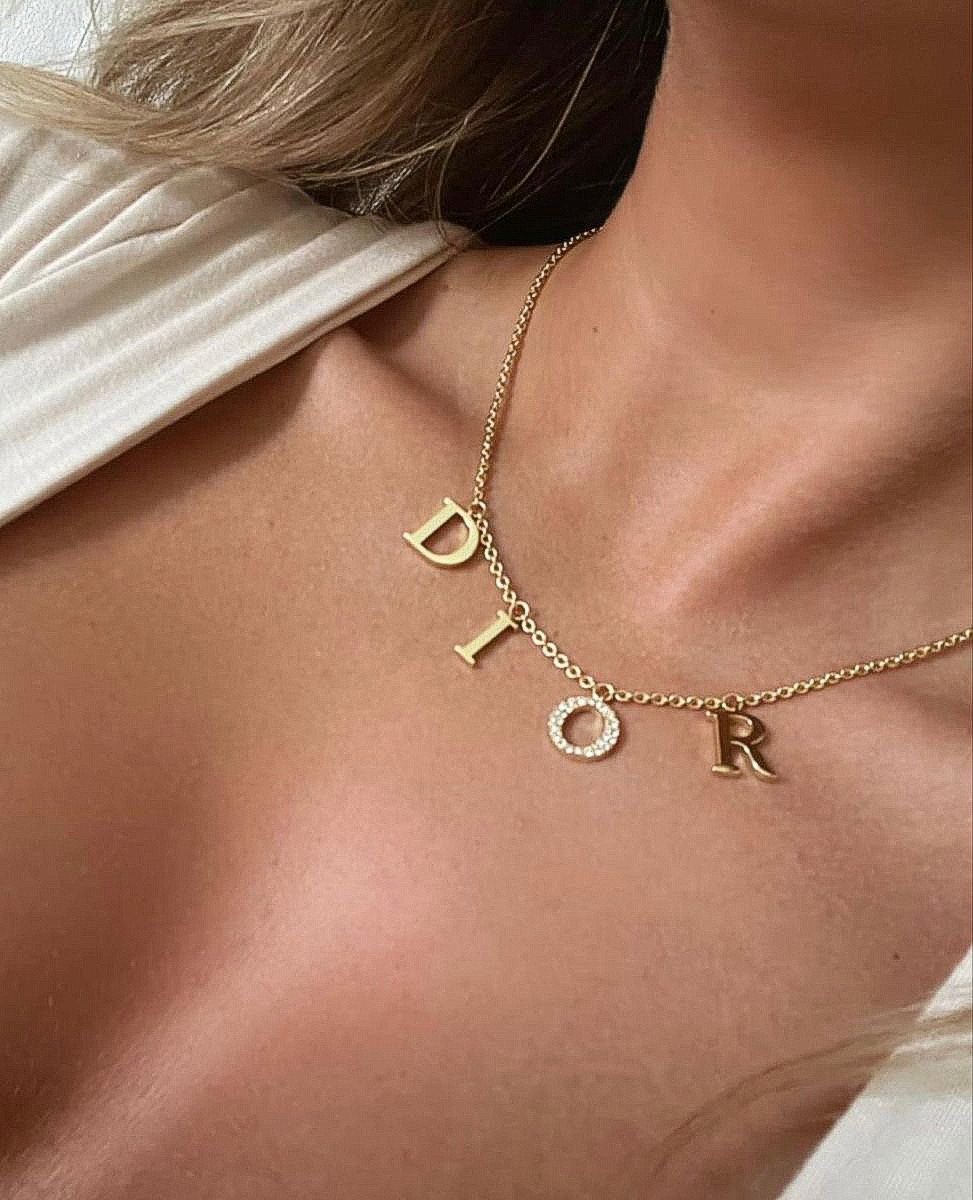 Authentic GWP Dior Necklace Non-Tarnish Excellent Quality Complete with box and FREE paperbag - Image 6