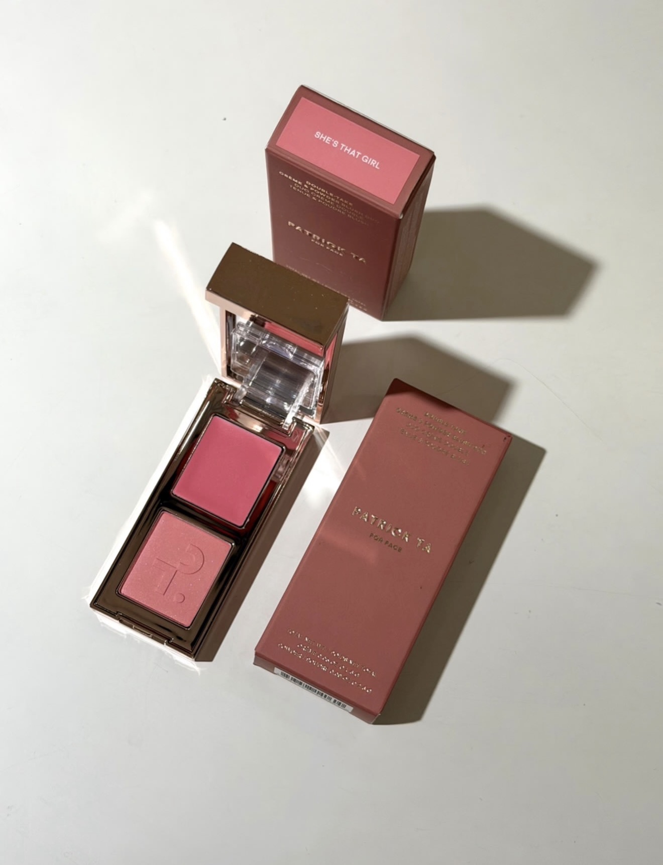 Patrick Ta Major Headlines Double Take Creme & Powder Blush Duo - She’s that girl