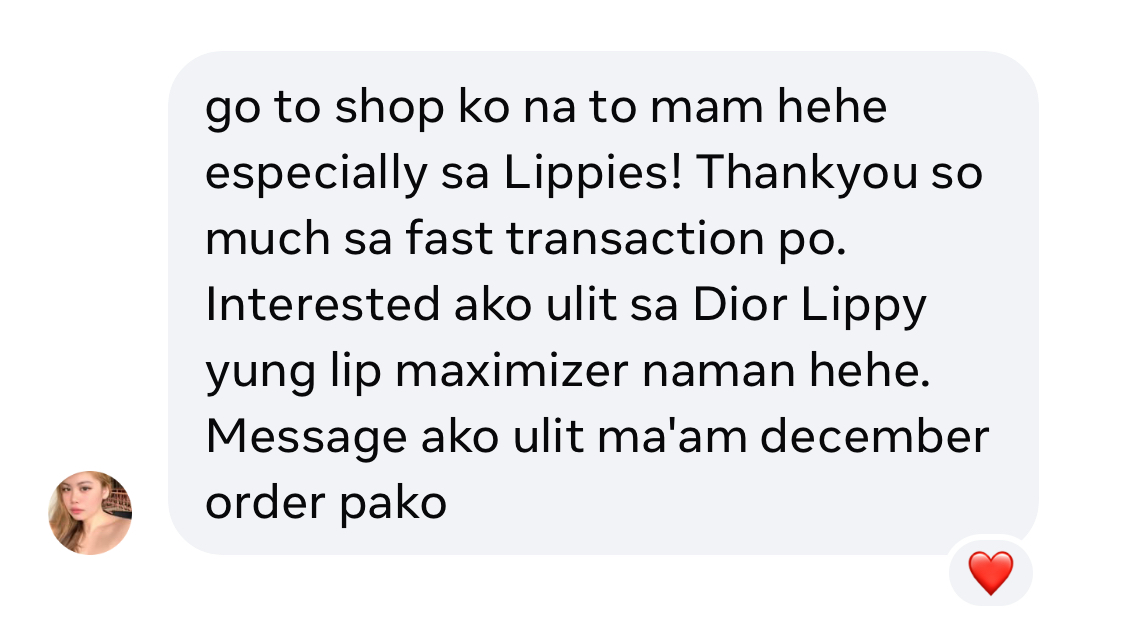 Customer testimonial