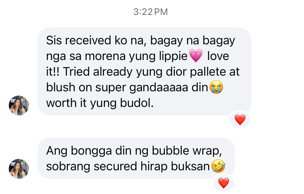 Customer testimonial